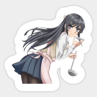 Kawaii Mai Sakurajima Sticker